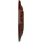 Ekena Millwork Valletta Ceiling Medallion (Fits Canopies up to 3 1/2"), 18"OD x 3 1/2"ID x 1"P, Brushed Mahogany CM18VLBMF - alternate 2